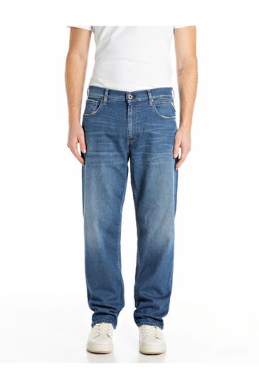 REPLAY Jeans blau straight