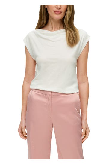 S.OLIVER BLACK LABEL Top weiß