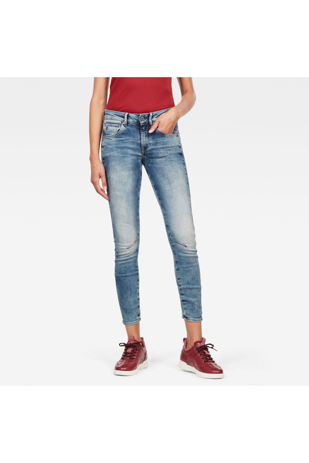 G-STAR Jeans 'Arc 3D Mid Skinny' hellblau, Bild 1