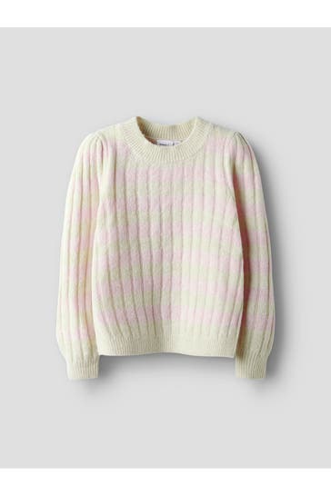 NAME IT Strickpullover gestreift
