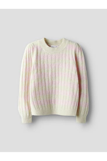 NAME IT - Strickpullover gestreift