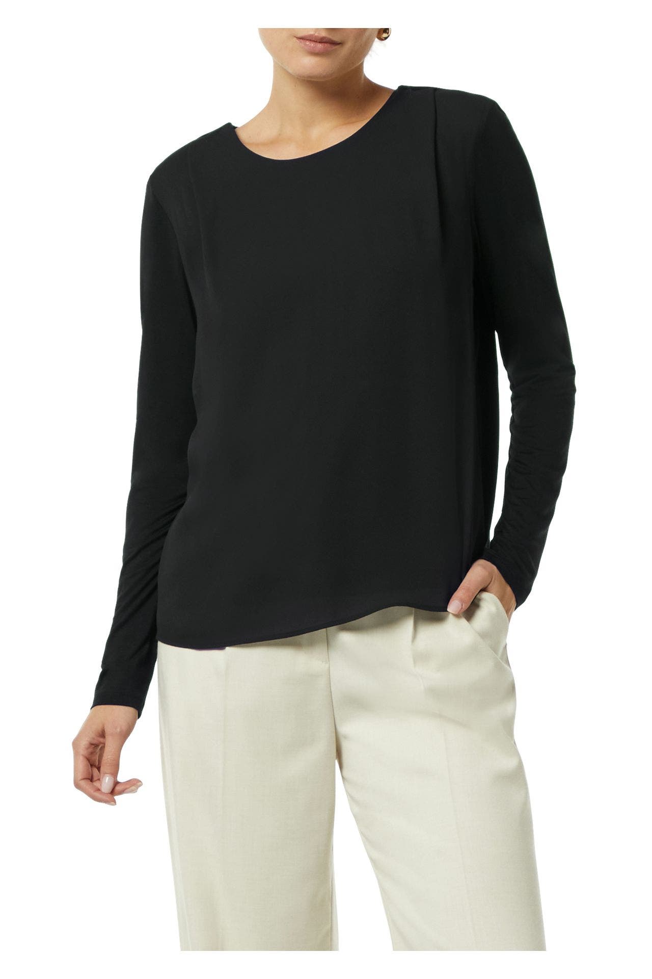 COMMA, Longsleeve schwarz, Bild 1