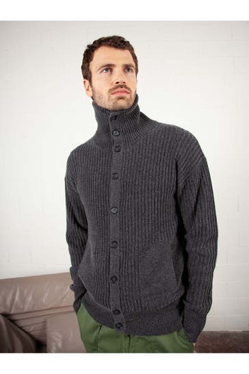 FTC Strickjacke anthrazit