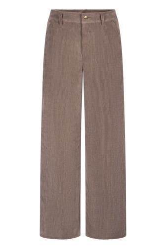 RAFFAELLO ROSSI Cordhose 'Yuki' dunkelrosa