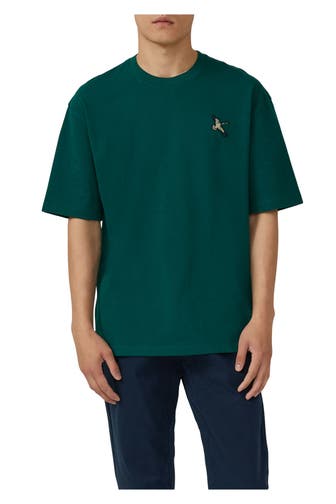 S.OLIVER T-Shirt dunkelgrün