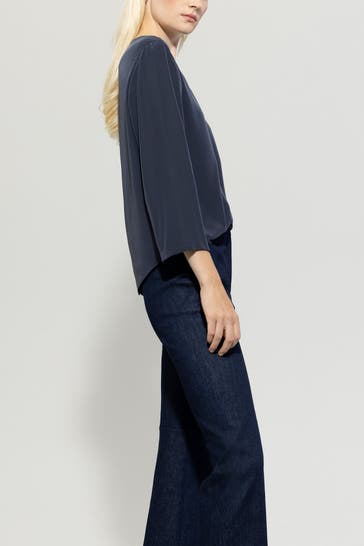 LUISA CERANO Blusenshirt nachtblau