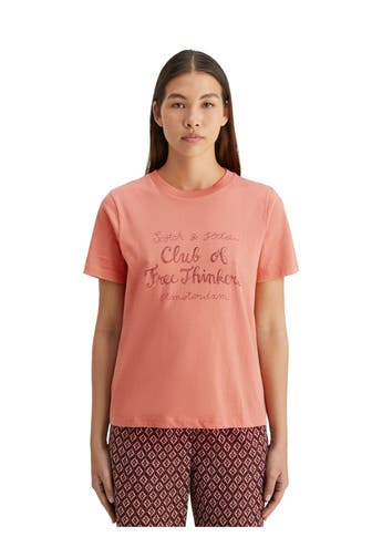 SCOTCH & SODA T-Shirt koralle