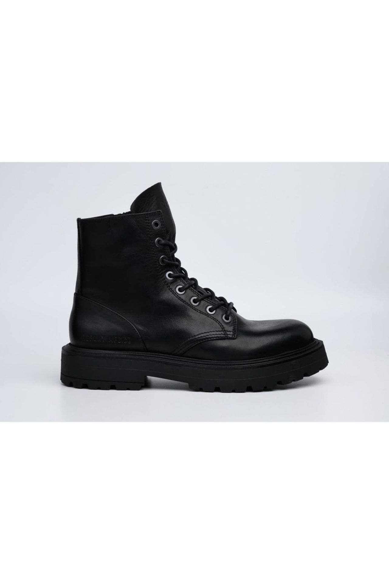 REPLAY Schnürstiefel 'Pelle' schwarz, Bild 1