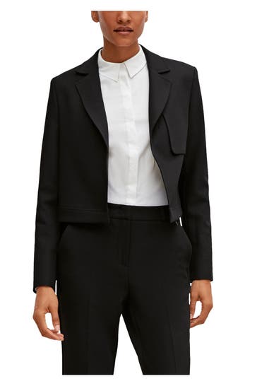 COMMA, Kurzblazer schwarz