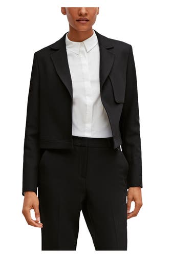 COMMA, Kurzblazer schwarz