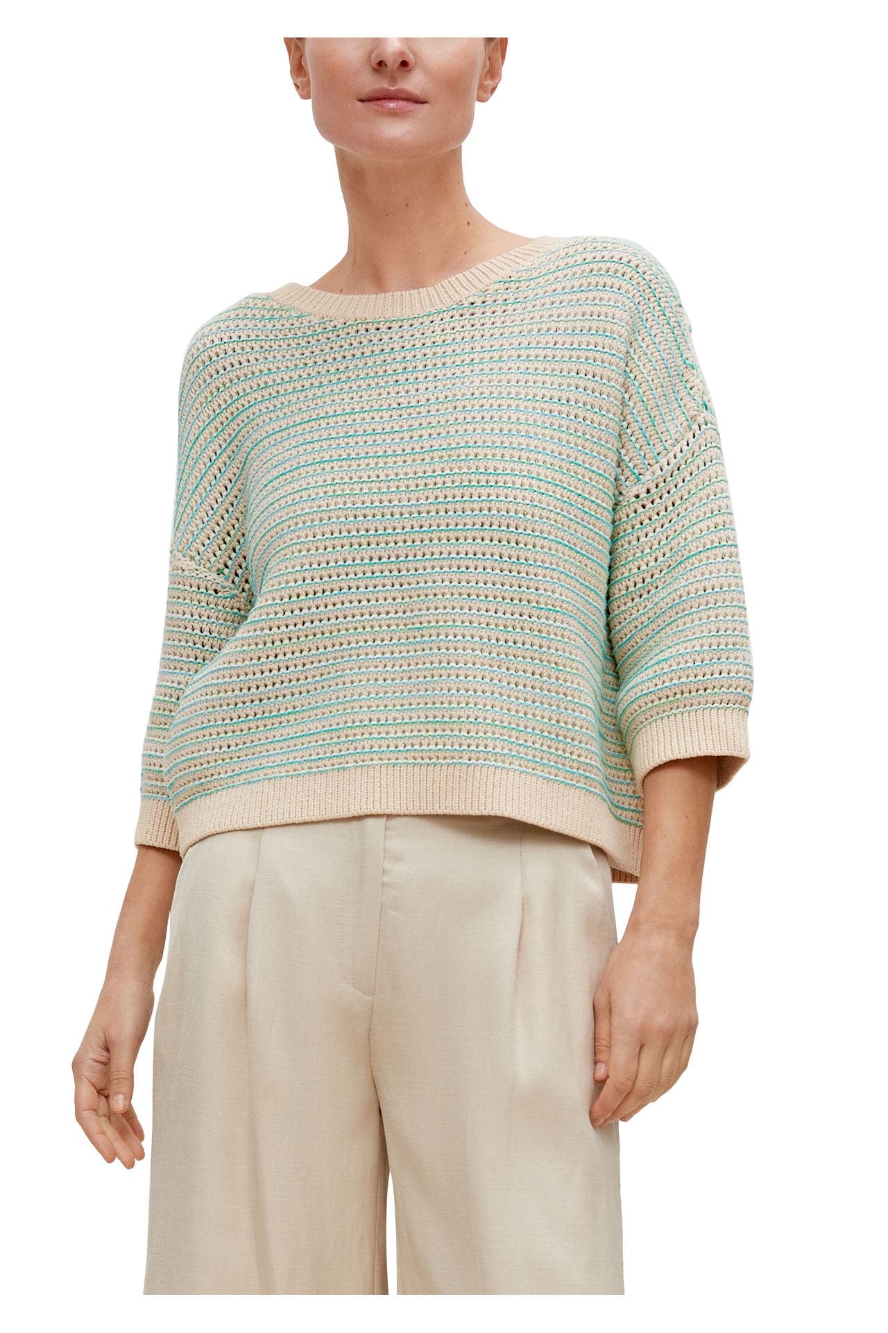 COMMA, Strickpullover mehrfarbig, Bild 1