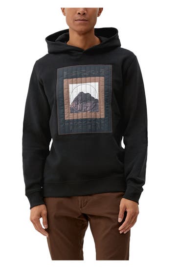 S.OLIVER Hoodie schwarz