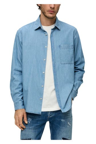 S.OLIVER Jeanshemd Regular Fit