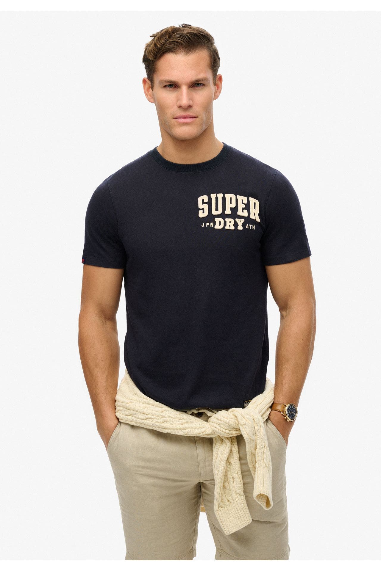 SUPERDRY T-Shirt 'Vintage Athletic' navy, Bild 1