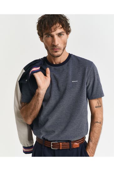 GANT T-Shirt rauchblau
