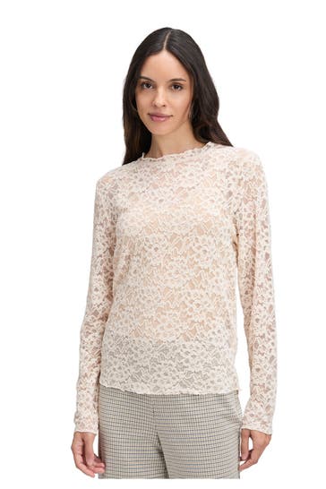 CARTOON Spitzenshirt nude