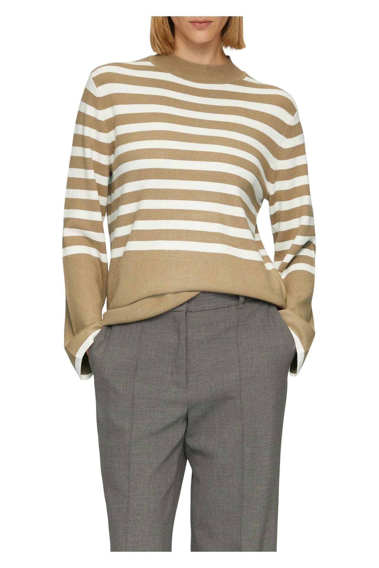 S.OLIVER BLACK LABEL Strickpullover gestreift, Bild 1