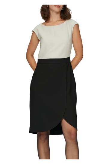 S.OLIVER BLACK LABEL Kleid zweifarbig