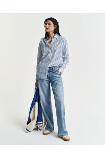 GANT Casual-Bluse gestreift