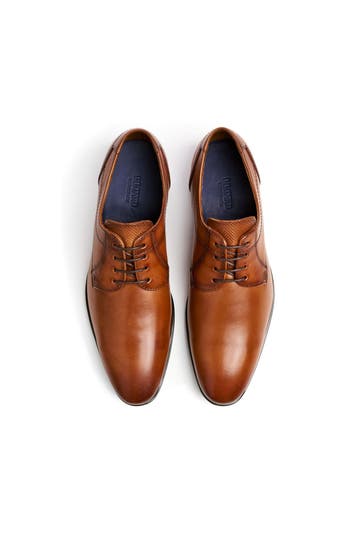 LLOYD Lederschnürer 'Osmond' braunrot