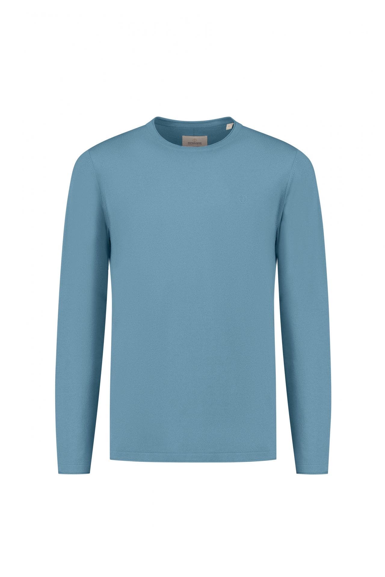 DSTREZZED Strickpullover azurblau, Bild 1