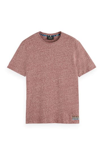 SCOTCH & SODA T-Shirt hellrot meliert
