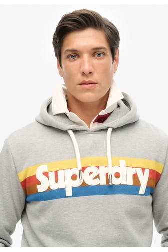 SUPERDRY Hoodie grau