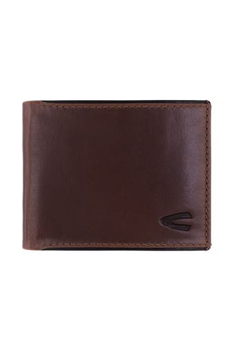 CAMEL ACTIVE Ledergeldbörse dunkelbraun