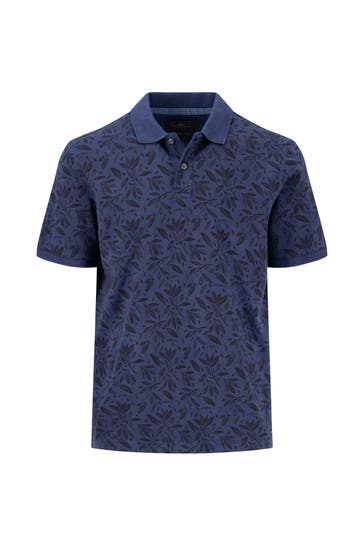 FYNCH-HATTON Polo-Shirt gemustert