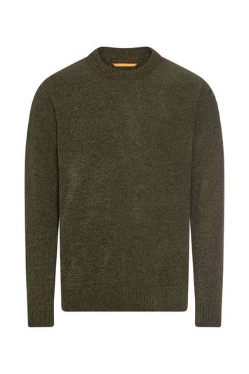 CAMEL ACTIVE Strickpullover oliv