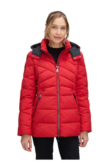 GIL BRET Steppjacke rot