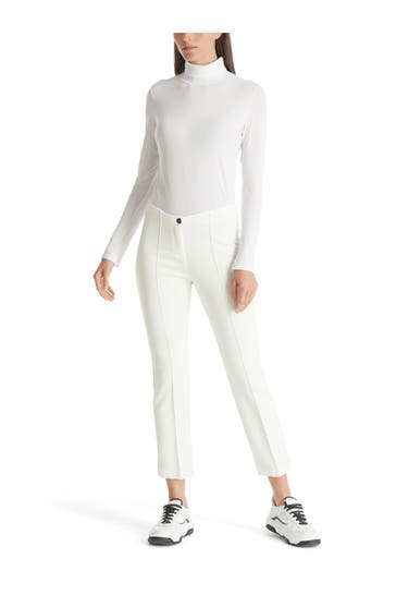 MARC CAIN Stoffhose weiß