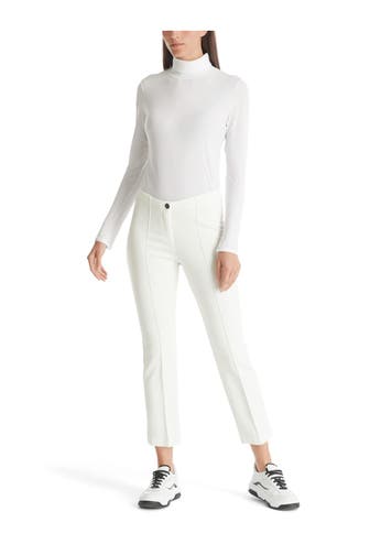 MARC CAIN Stoffhose weiß