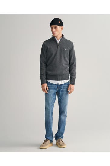 GANT Strick-Troyer anthrazit