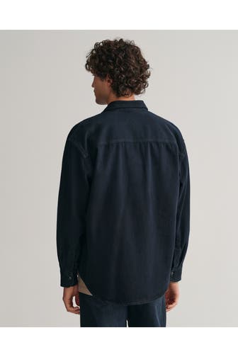 GANT Jeanshemd blauschwarz