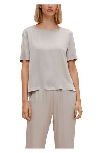 COMMA, Blusenshirt greige