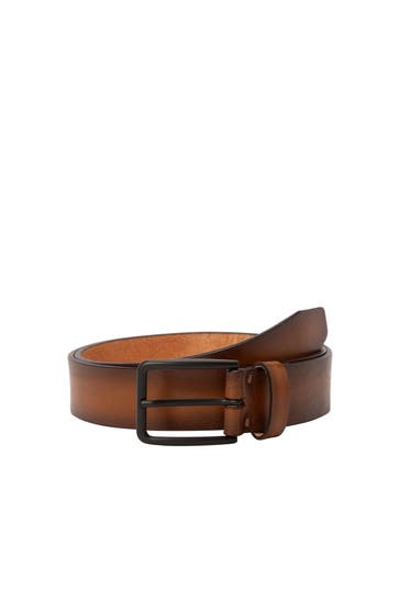 LLOYD BELTS Ledergürtel cognac