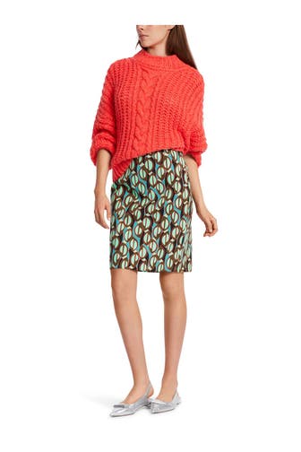 MARC CAIN Strickpullover orange