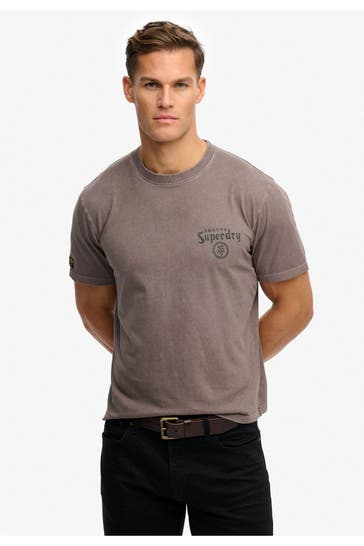 SUPERDRY T-Shirt taupe
