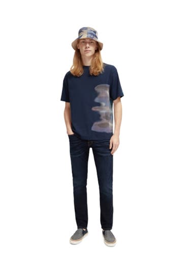SCOTCH & SODA Jeans dunkelblau slim