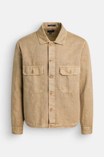 GANT Overshirt oliv