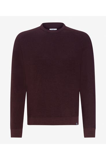 BRAX - Strickpullover braunrot