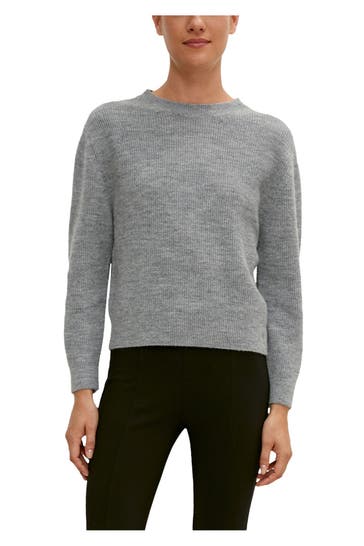 COMMA, Strickpullover grau