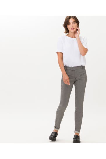 BRAX Stoffhose 'Shakira' gemustert