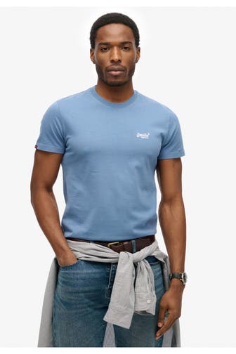 SUPERDRY T-Shirt azurblau