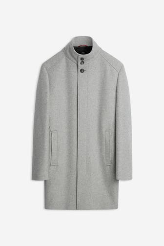 CINQUE Wollmix-Mantel 'Cishow' hellgrau