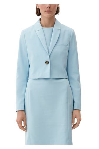 S.OLIVER BLACK LABEL Kurzblazer hellblau