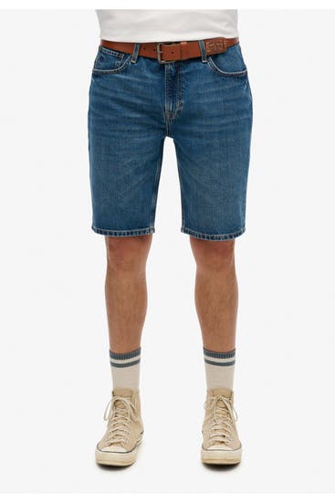 SUPERDRY - Jeansshorts dunkelblau