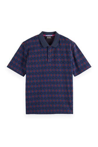 SCOTCH & SODA Polo-Shirt gemustert