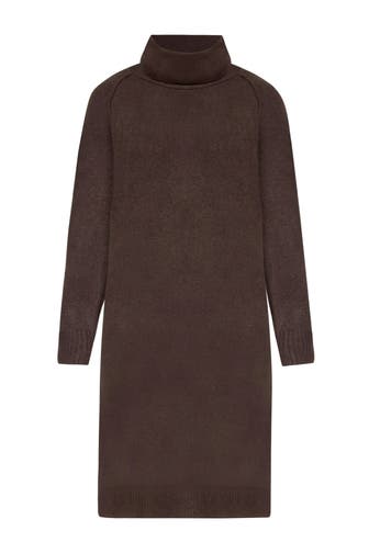 CARTOON Strickkleid braun